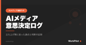 AIメディアn意思決定ログ のアイキャッチ画像