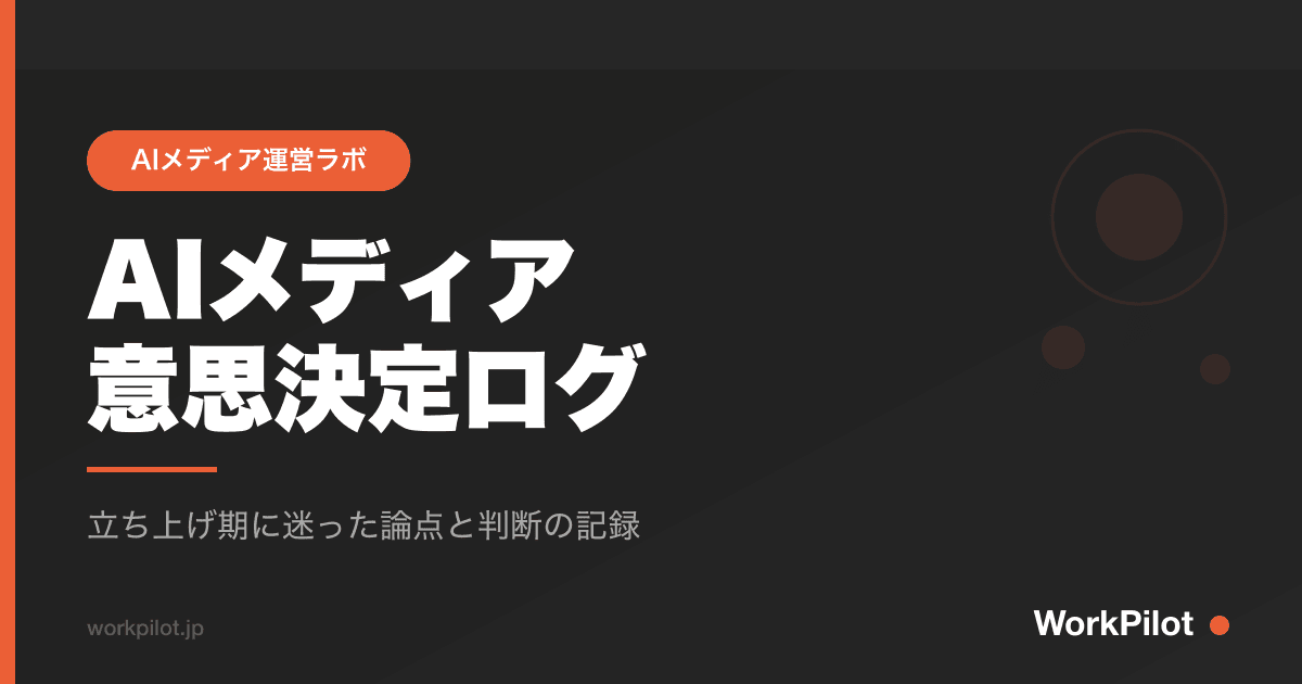 AIメディアn意思決定ログ のアイキャッチ画像